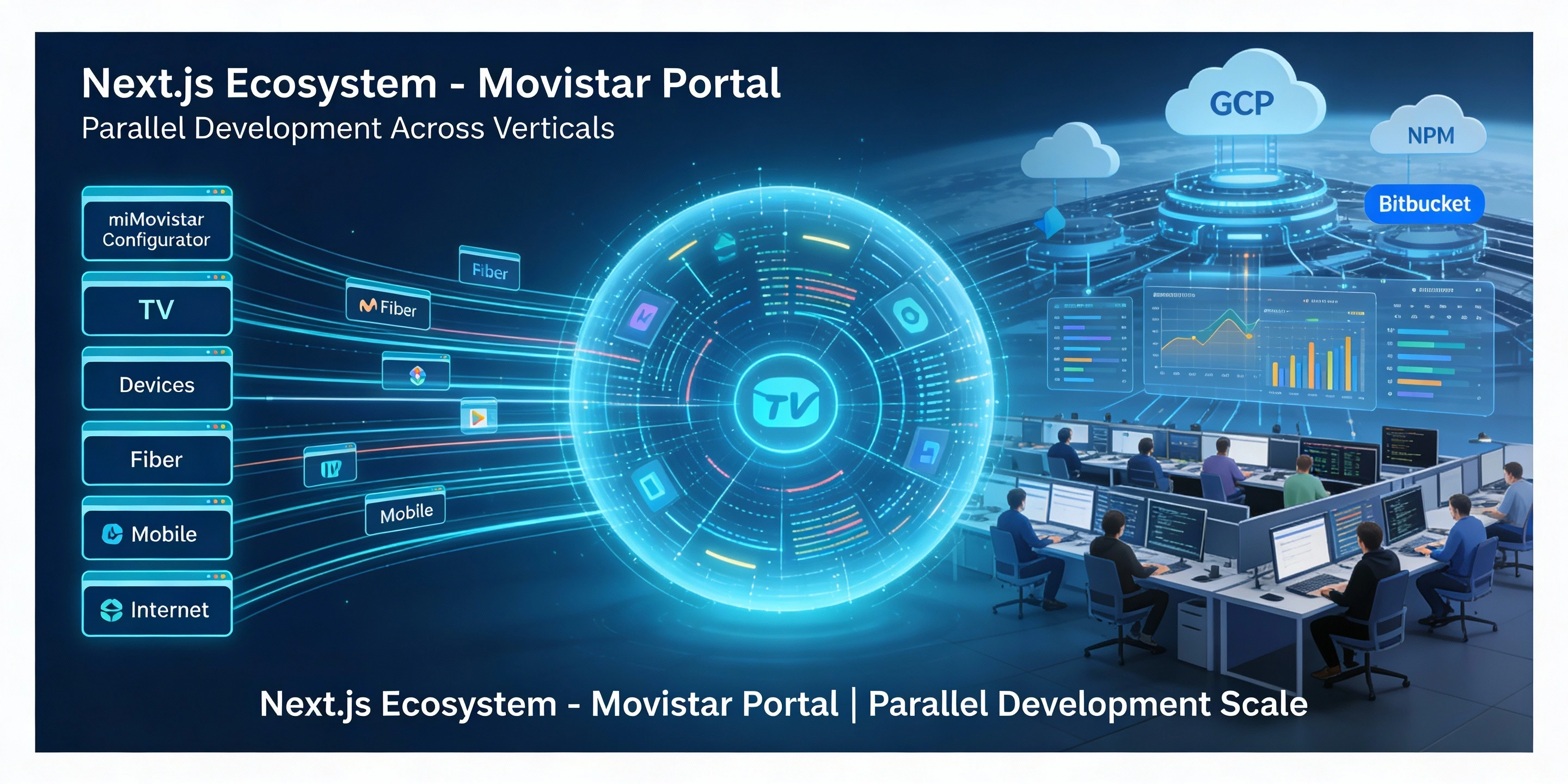 Next.js-Ökosystem - Movistar-Portal